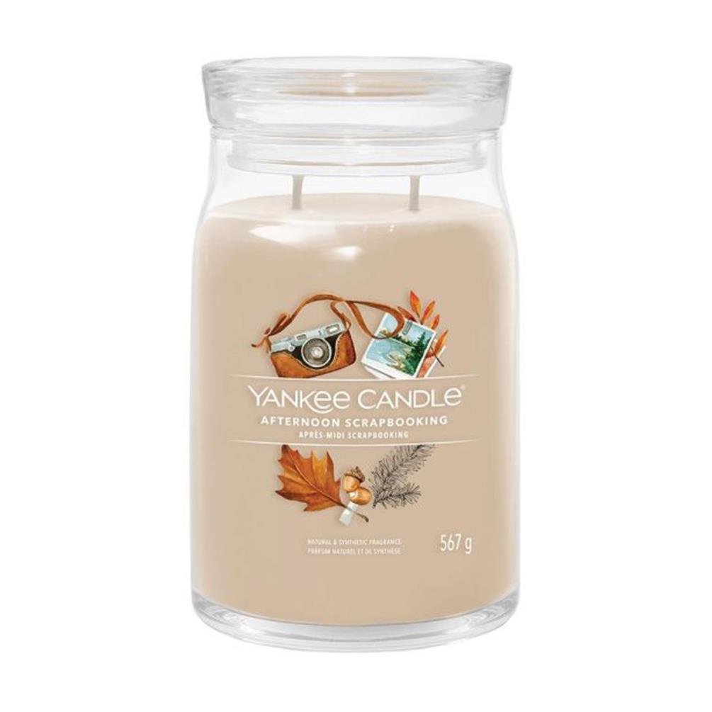 Yankee Candle Afternoon Scrapbooking Large Jar £26.99